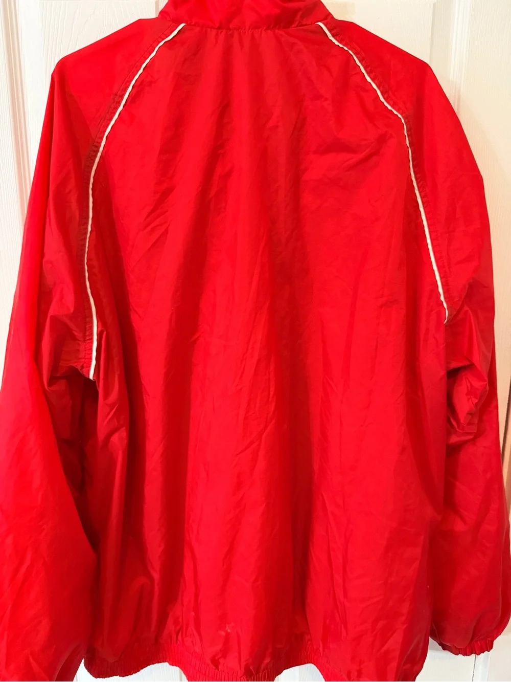 Nike Red Men's Windbreaker with Ohio State Chest Logo